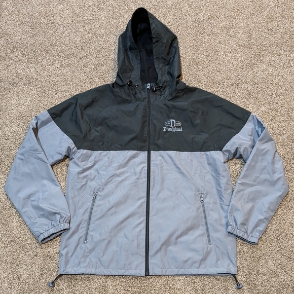 Disney Parks Disneyland 1955 Men's Grey/Black Full Zip M Jacket - Picture 1 of 4